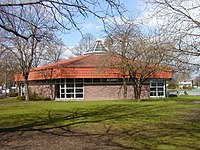 Information center on the Mittelland Canal