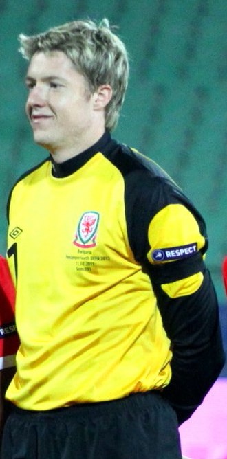 Hennessey with Wales in 2011