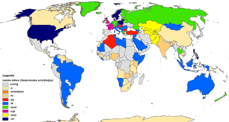 File:Wereldkaart uitgangen van landsnamen.png