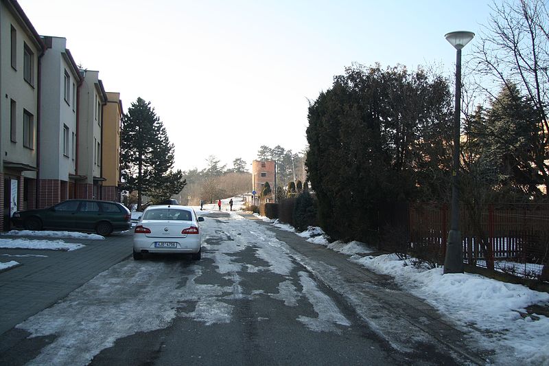 File:West view of Karolíny Světlé street in Třebíč, Třebíč District.jpg
