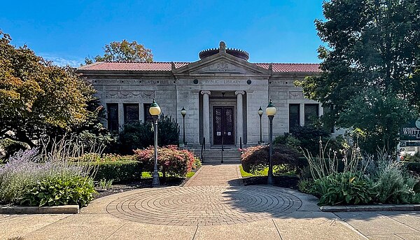 Whittemore Library, designed by McKim, Mead & White