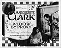 Thumbnail for File:Widow by Proxy lobby card.jpg