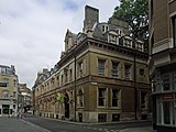 English: Youth Hostel,London, St.Paul's, Carter Lane, exterior view Deutsch: Jugendherberge,London, St.Paul's, Carter Lane, Außenansicht