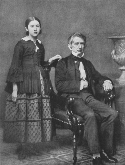 William and Fanny Seward in 1861