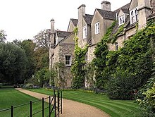 Medieval buildings at Worcester College, Oxford, part of the Benedictine Gloucester College. Worc College.jpg