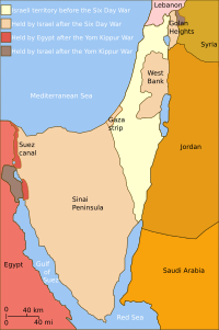 La guerre de Yom Kippour map.svg