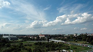 Vista de Rzeszów, la capital de la región donde se encuentra Wysoka Głogowska.