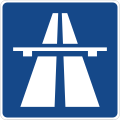 Sign 330.1Autobahn Start