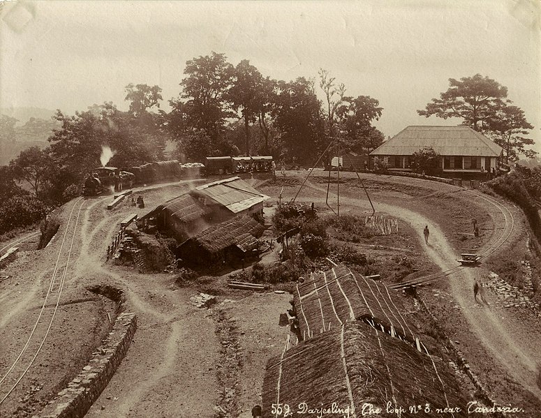 File:'552. Darjeeling. The loop No. 3, near Candaria', albumen print, c.1870.jpg