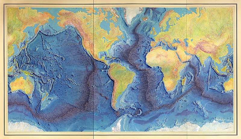 File:(Manuscript painting of Heezen-Tharp World ocean floor map by Berann).jpg