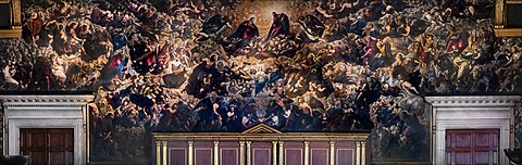 (Venice) Jacopo Tintoretto - Gloria del Paradiso - Sala del Maggior Consiglio.jpg