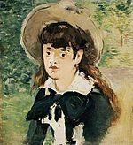 Édouard Manet - Filette sur un banc.jpg