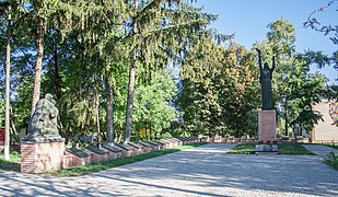 World War II memorial in Besidka