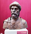 Черкасский өлкә крайҙы өйрәнеү музейында бюст, скульптор - М.В. Константинов