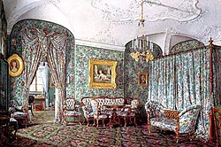 Slaapkamer van keizerin Maria Alexandrovna, 1879