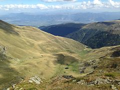Глетка на Долното Врачанско Езеро од врвот Мала Враца