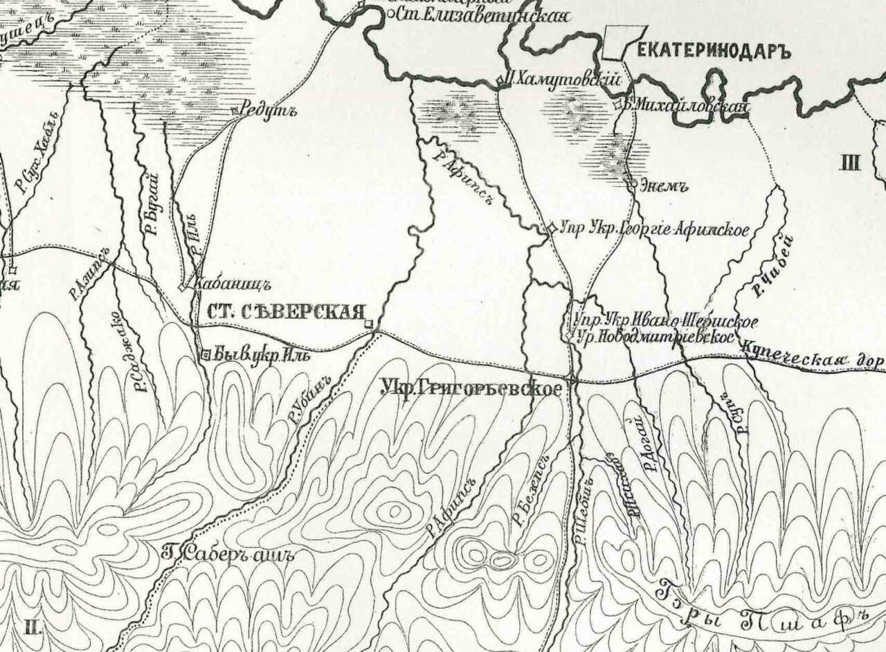 Карта северского района краснодарского края