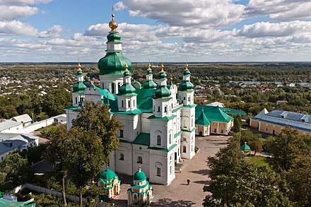 Trinity Cathedral of the Trinity Monastery (Chernihiv) built in 1679
