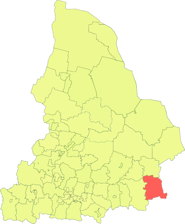 Тугулымский районТугулымский городской округ на карте