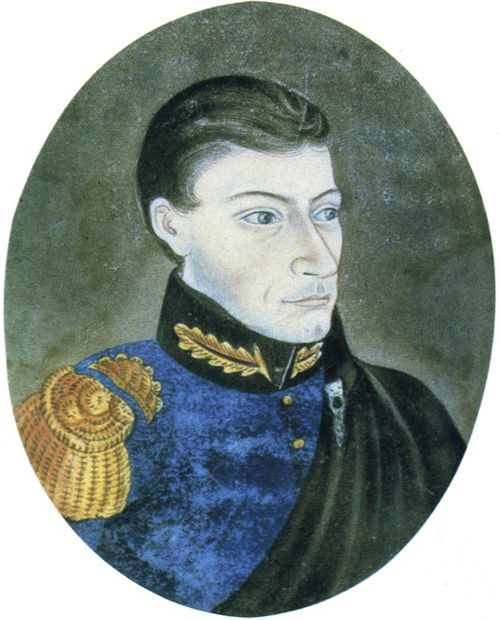 Portrait of Siebold by Kawahara Keiga, 1820s