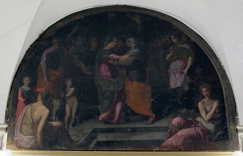 File:08 Alessandro Fei detto il Barbiere, Visitazione, 1571, 02.JPG