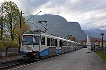 Bayerische Zugspitzbahn in Garmisch-Partenkirchen