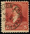 5 C issue September 1892, cancelled .. CION ECHEVARRIA. Mi87.