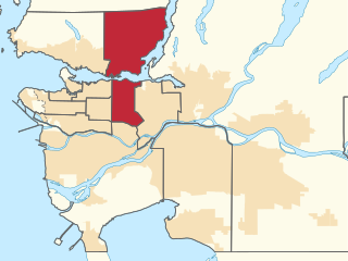 <span class="mw-page-title-main">Burnaby—Seymour</span> Federal electoral district in British Columbia, Canada