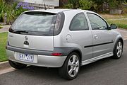 Holden Barina SRi 3-door (XC; pre-facelift)