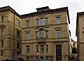 Multi-family house with property walls facing Gaisburgstrasse (material entity)