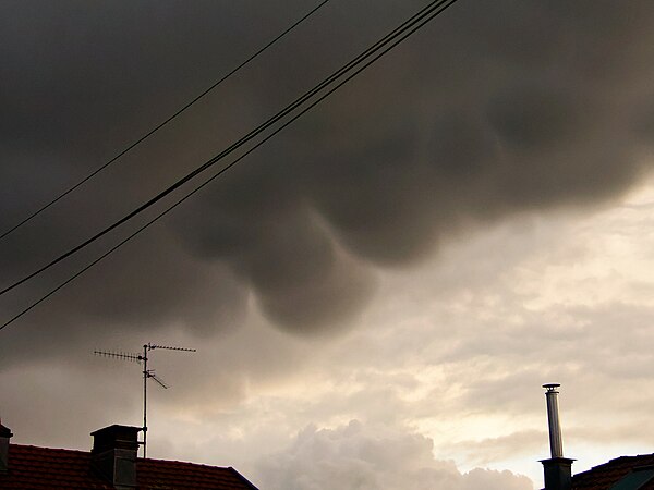 De superbes mammatus, parfait pour cet événement.