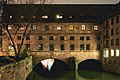 * Nomination View from a bridge over the Pegnitz to the Heilig-Geist-Spital at night --FlocciNivis 17:52, 15 January 2023 (UTC) * Promotion  Support Good quality. --Boaventuravinicius 19:14, 15 January 2023 (UTC)