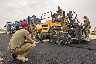<span class="mw-page-title-main">Free floating screed</span> Part of a paving machine that spreads and smooths paving material