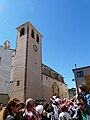 Català: Església parroquial de Sant Mateu. Pl. de l'Església (Riudecanyes). This is a photo of a building indexed in the Catalan heritage register as Bé Cultural d'Interès Local (BCIL) under the reference IPA-9650. Object location 41° 07′ 48″ N, 0° 57′ 37.83″ E  View all coordinates using: OpenStreetMap