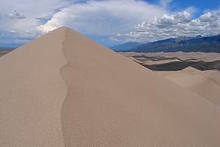 Summit of Star Dune, the park's tallest dune