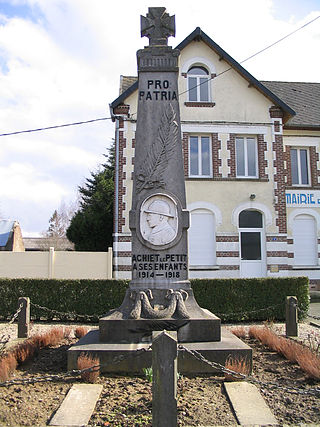 <span class="mw-page-title-main">Achiet-le-Petit</span> Commune in Hauts-de-France, France