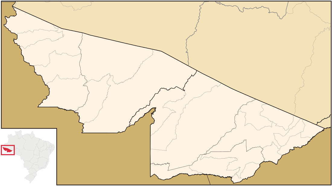 Lista de mesorregiões e microrregiões do Acre