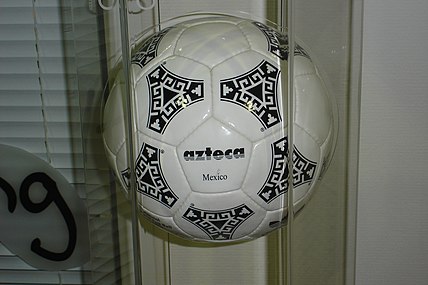 Adidas Azteca: bola de futebol utilizada na Copa do Mundo FIFA de Futebol Masculino de 1986