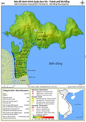 Quận Sơn Trà: Địa lý, Lịch sử, Hành chính