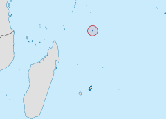Upřesnění polohy Agalegských ostrovů v Indickém oceánu