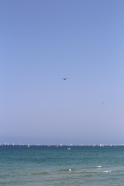 File:Air Force Fly By on Tel Aviv Beach 2018 IMG 7627.JPG