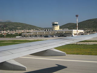 Samos International Airport airport on Samos Island, Greece