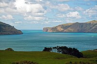 Akaroa Harbour entrance, Canterbury, New Zealand, 22nd. Nov. 2010 - Flickr - PhillipC.jpg