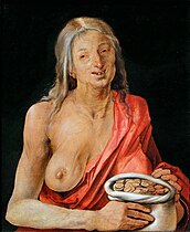 Allegorie van hebzucht - Albrecht Dürer