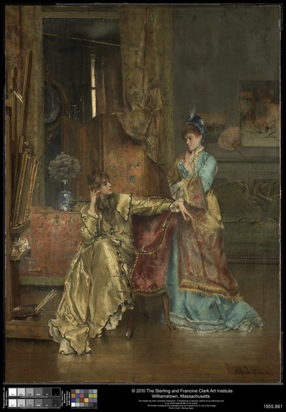 File:Alfred Stevens - The Visit - 1955.861 - Clark Art Institute.tiff