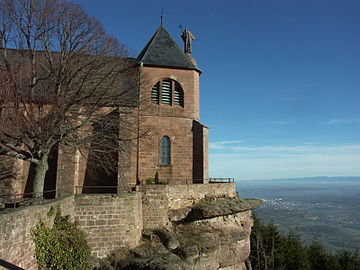 Basílica en el Monte Saint-Odile