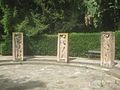 de:Alter Friedhof (Ludwigsburg), Kriegerehrenmal 1914/18, 5.-7. Stele rechts vom Erzengel Michael.