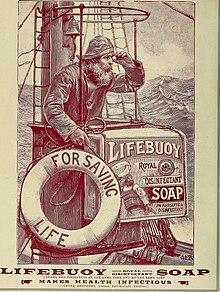 Advert for Lifebuoy Soap from Animal Life and the World of Nature; A magazine of Natural History (1903). Animal Life and the World of Nature; A magazine of Natural History (1903) (18011899630).jpg
