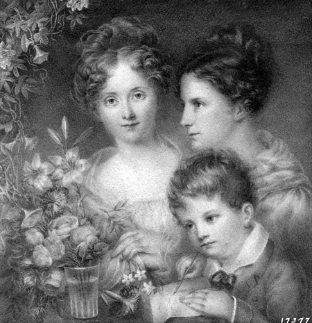 Ann Hall, Eliza Hall Ward and Her Son, Henry Hall Ward.jpg