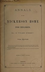 Thumbnail for File:Annals of the Nickerson Home for Children Vol. XLVIII (IA annalsofnickerso48nick).pdf